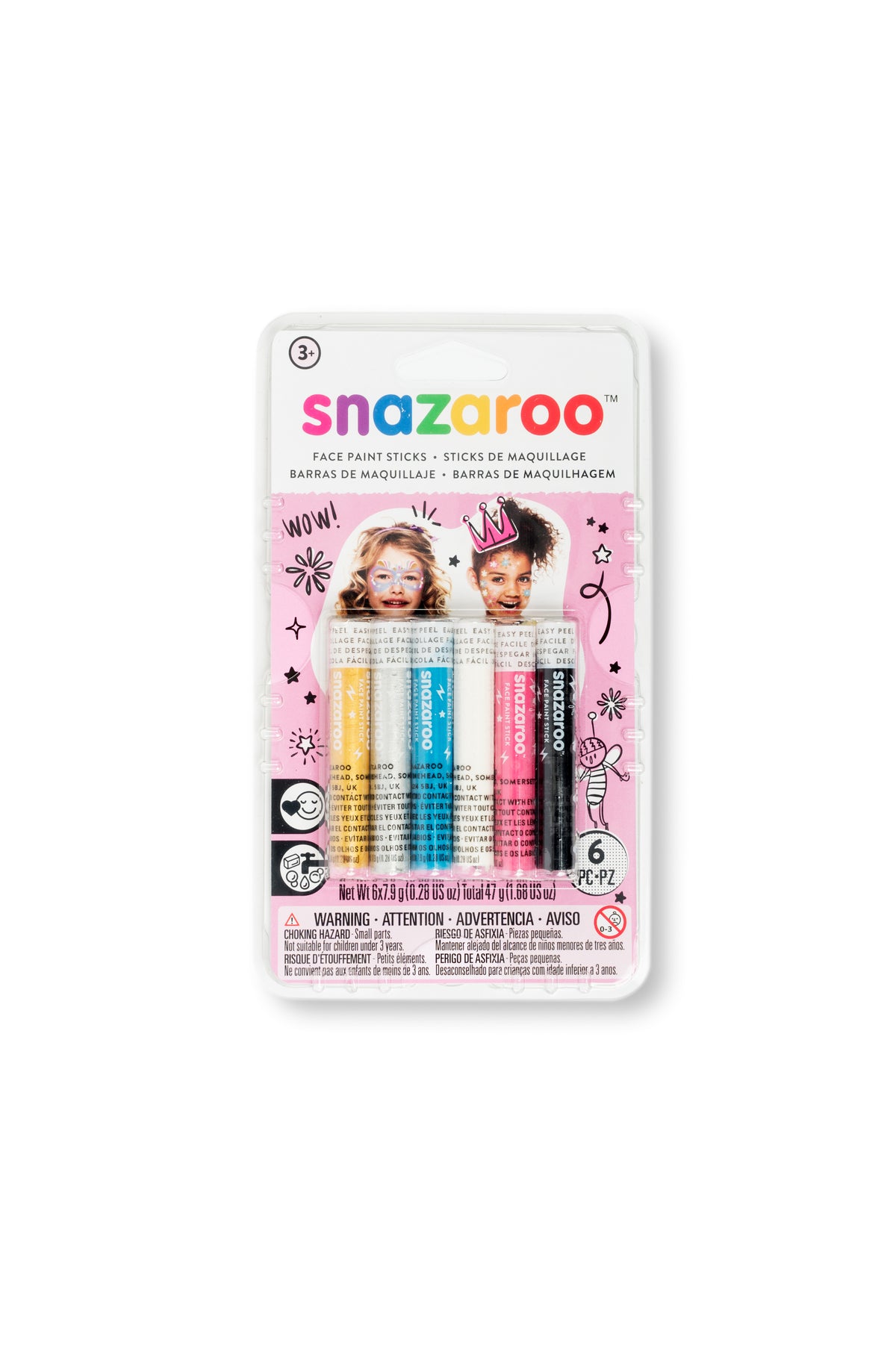 Snazaroo Schminkstifte Set Mädchen