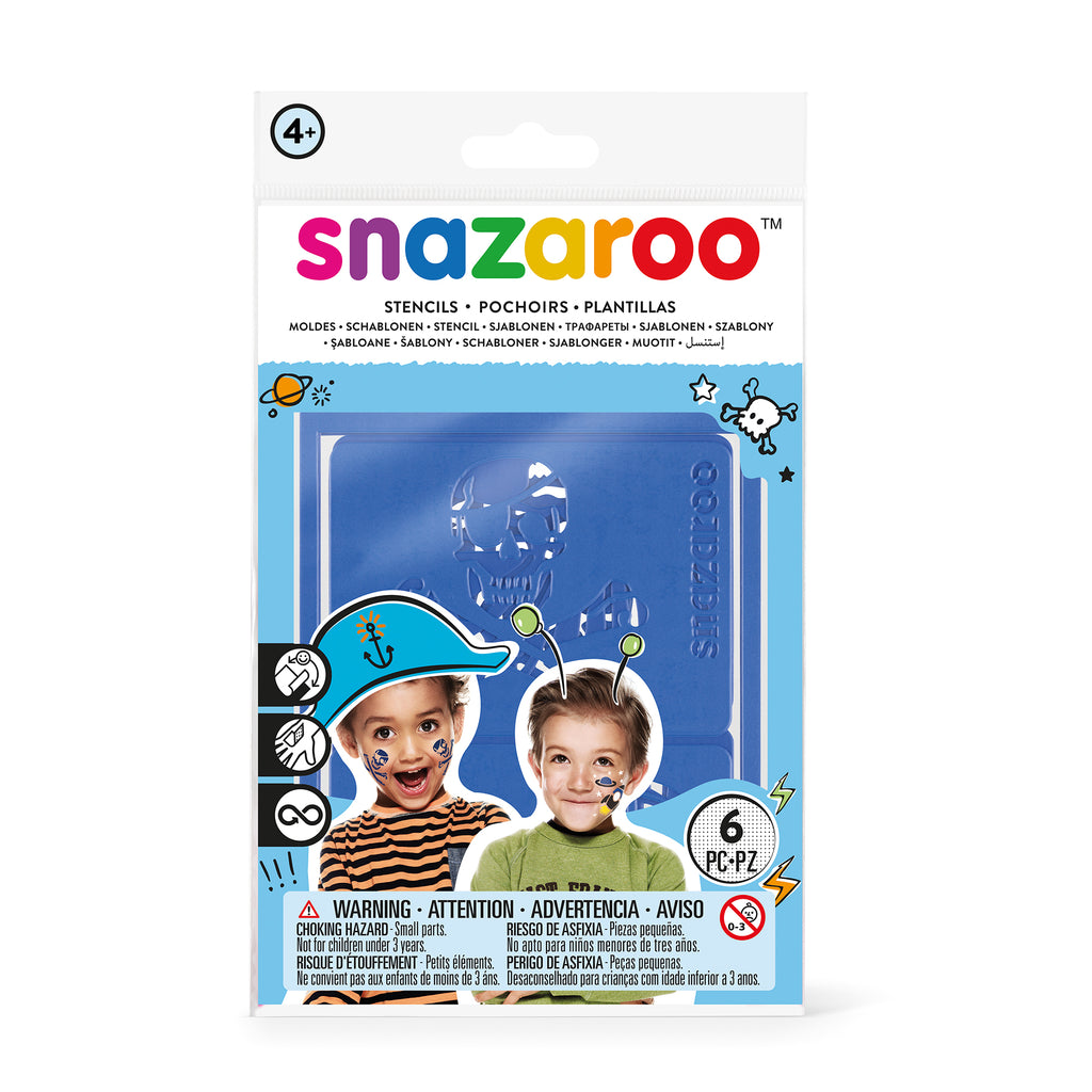 Snazaroo Schminkschablonen Abenteuer