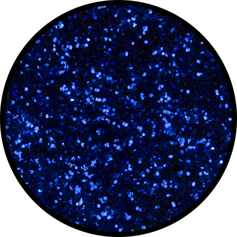 12 g Eulenspiegel Polyester Streu Glitzer Saphirblau