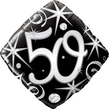 50.Geburtstag Folienballon - 46cm