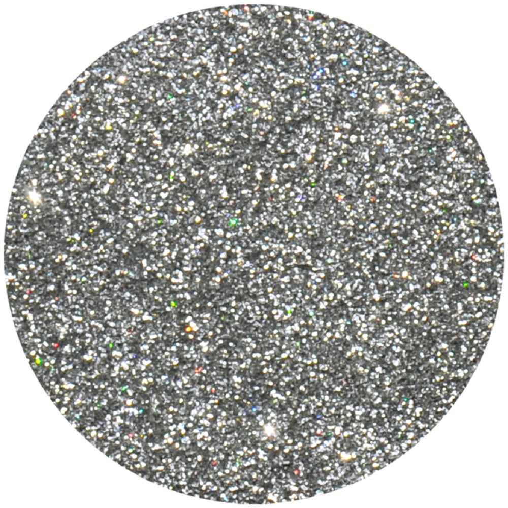 6 g Holographischer Bio Streu Glitzer Silber Fein