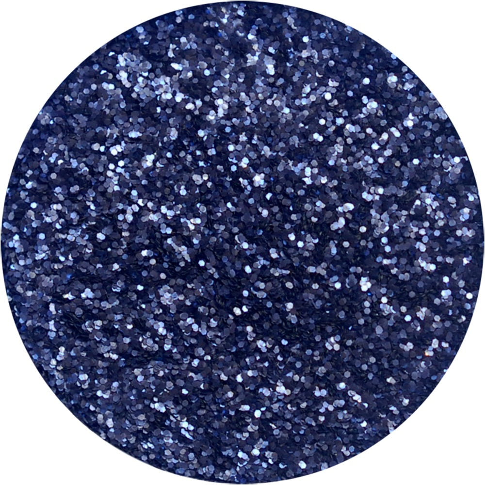 6 g Bio Streu Glitzer Blau Juwel Eulenspiegel