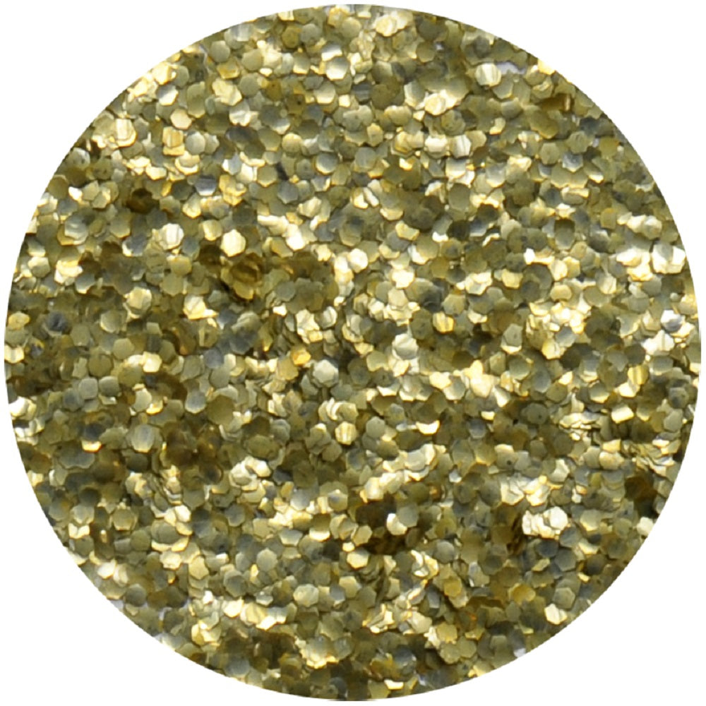 6 g Bio Streu Glitzer Gold Grob Eulenspiegel