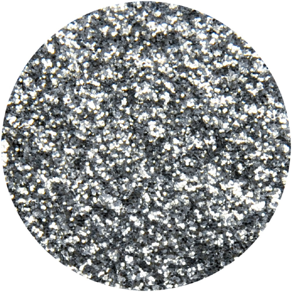 6 g Bio Streu Glitzer Silber Mittel Eulenspiegel