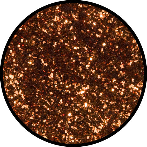 6 g Eulenspiegel Polyester Streu Glitzer Goldenorange