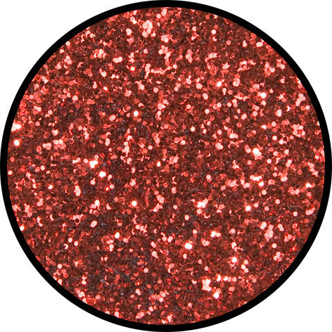 6 g Eulenspiegel Polyester Streu Glitzer Königsrot