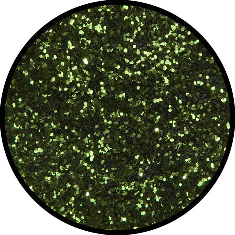 6 g Eulenspiegel Polyester Streu Glitzer Moosgrün