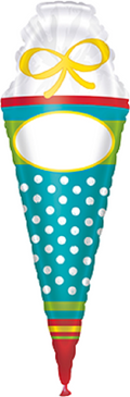 ABC Schultüte Personalisierbar Folienfiguren 44in/111cm