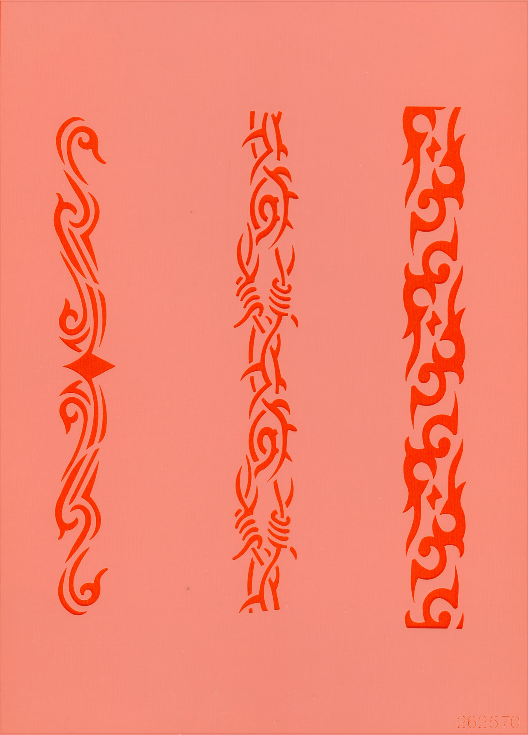 Eulenspiegel Airbrush Schablone Stripes V