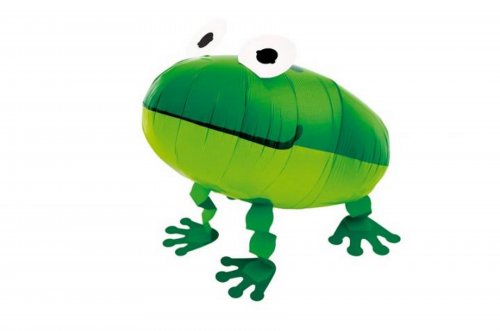 Airwalker Ballon Frosch Folienballon - 45cm 18"