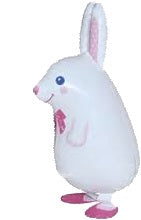 Airwalker Ballon weißer Hase - 60cm 24"