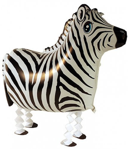 Airwalker Zebra Folienballon 62,5cm 25"