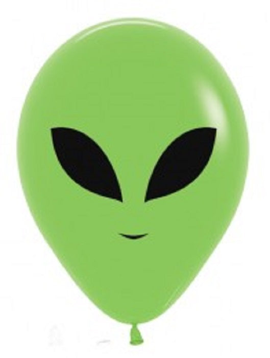 Alien 12,5cm 5" Latex Luftballons Sempertex 50 Stück