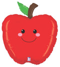 Apfel mit Gesicht Folienballon 66cm 26"