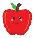 Apfel mit Gesicht Folienballon 66cm 26"