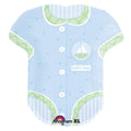 Baby Boy Body blau Folienballon - 79cm 31"