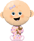 Baby Girl Mädchen Folienballon Microfoil - 97cm 38''