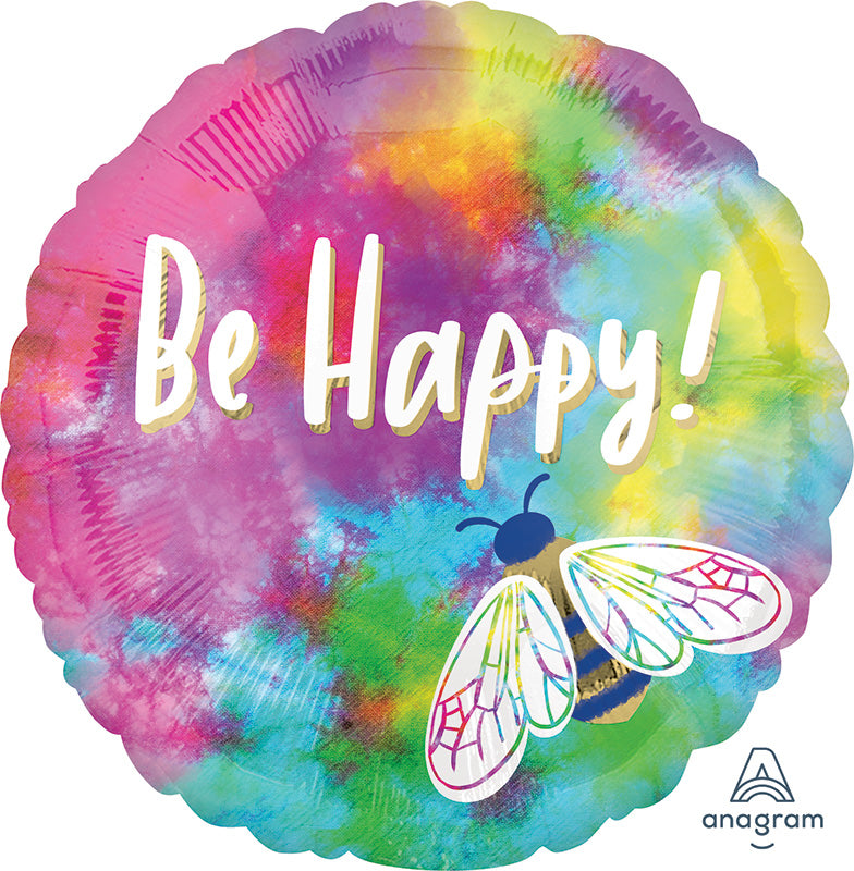 Be Happy Folienballon 45cm 18"