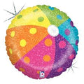 Beach Ball Holographic Folienballon 45cm