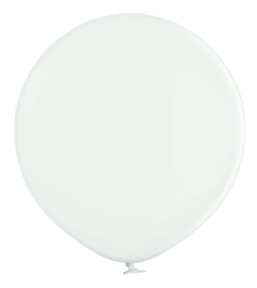 Belbal 002 Pastel White Weiß 90cm 36" B350 Latex Luftballons