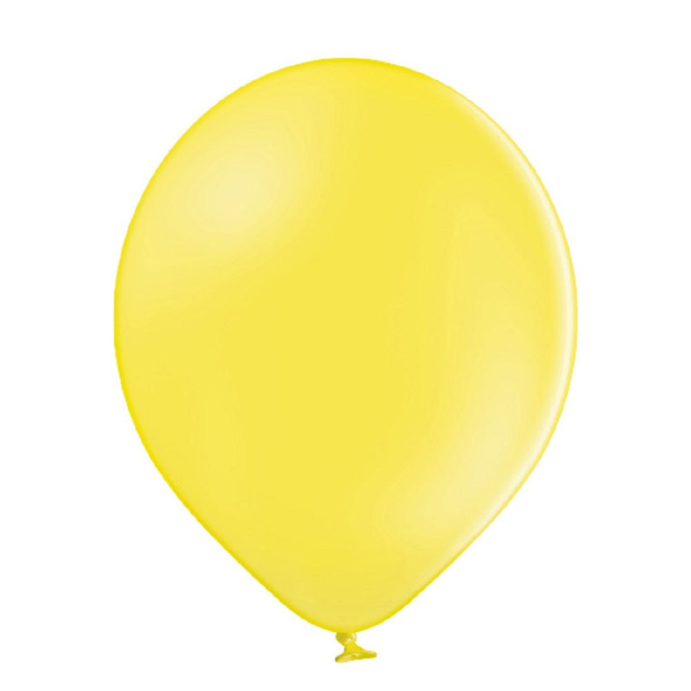 Belbal 006 Pastel Yellow Gelb 27,5cm 11" B95 Latex Luftballons