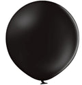 Belbal 025 Pastel Black Schwarz 61cm 24" B250 Latex Luftballons