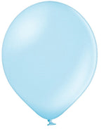 Belbal 073 Metallic Light Blue Blau 30cm 12" B105 Latex Luftballons
