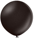 Belbal 090 Metallic Black Schwarz 90cm 36" B350 Latex Luftballons