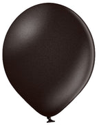 Belbal 090 Metallic Black Schwarz 30cm 12" B105 Latex Luftballons
