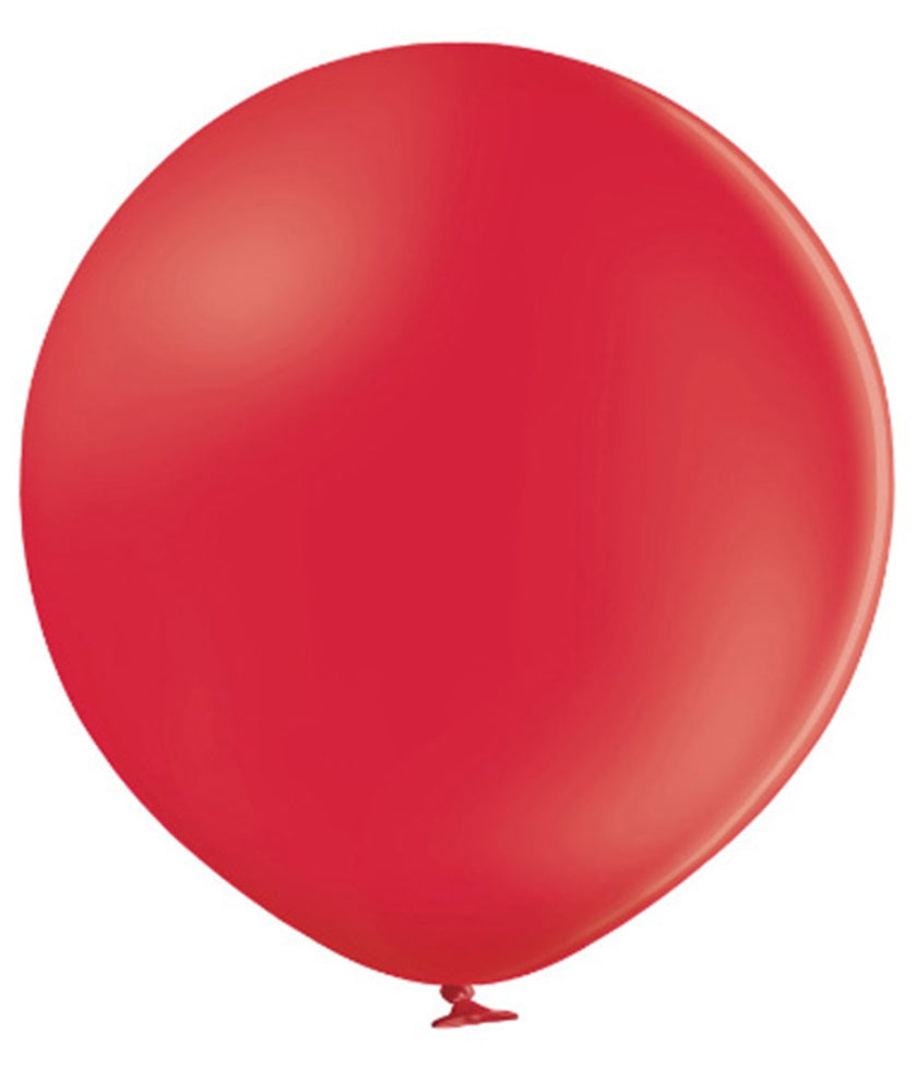 Belbal 101 Pastel Red Rot 61cm 24" B250 Latex Luftballons