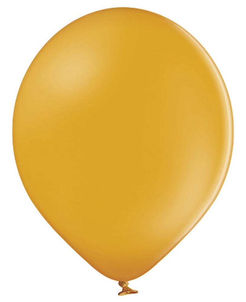 Belbal 491 Pastel Honey Yellow Honiggelb 30cm 12" D11 Latex Luftballons
