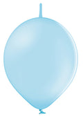 Belbal Links 003 Pastel Sky Blue Blau 27,5cm 11" B95L Latex Luftballons