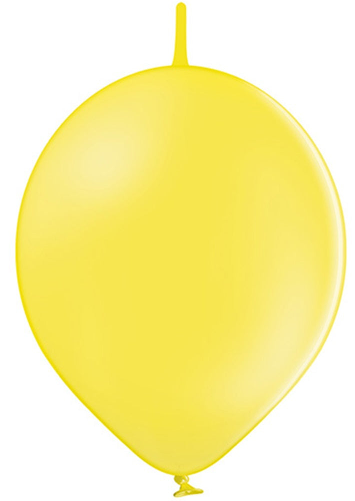 Belbal Links 006 Pastel Yellow Gelb 27,5cm 11" B95L Latex Luftballons