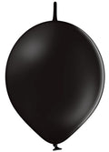Belbal Links 025 Pastel Black Schwarz 27,5cm 11" B95L Latex Luftballons