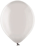 Belbal 040 Crystal Soap Grey Grau 27,5cm 11" B95 Latex Luftballons