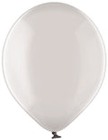 Belbal 040 Crystal Soap Grey Grau 30cm 12" B105 Latex Luftballons