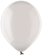 Belbal 040 Crystal Soap Grey Grau 30cm 12" B105 Latex Luftballons