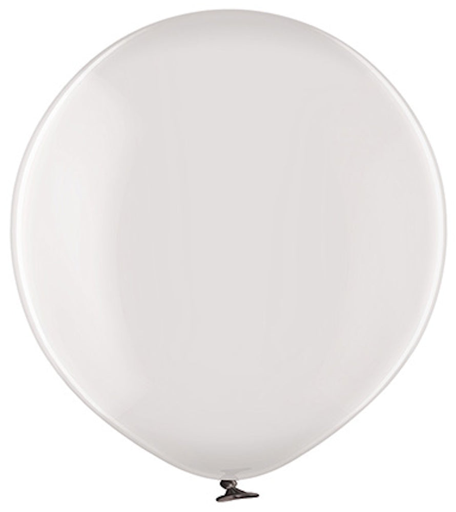Belbal 040 Crystal Soap Grey Grau 61cm 24" B250 Latex Luftballons