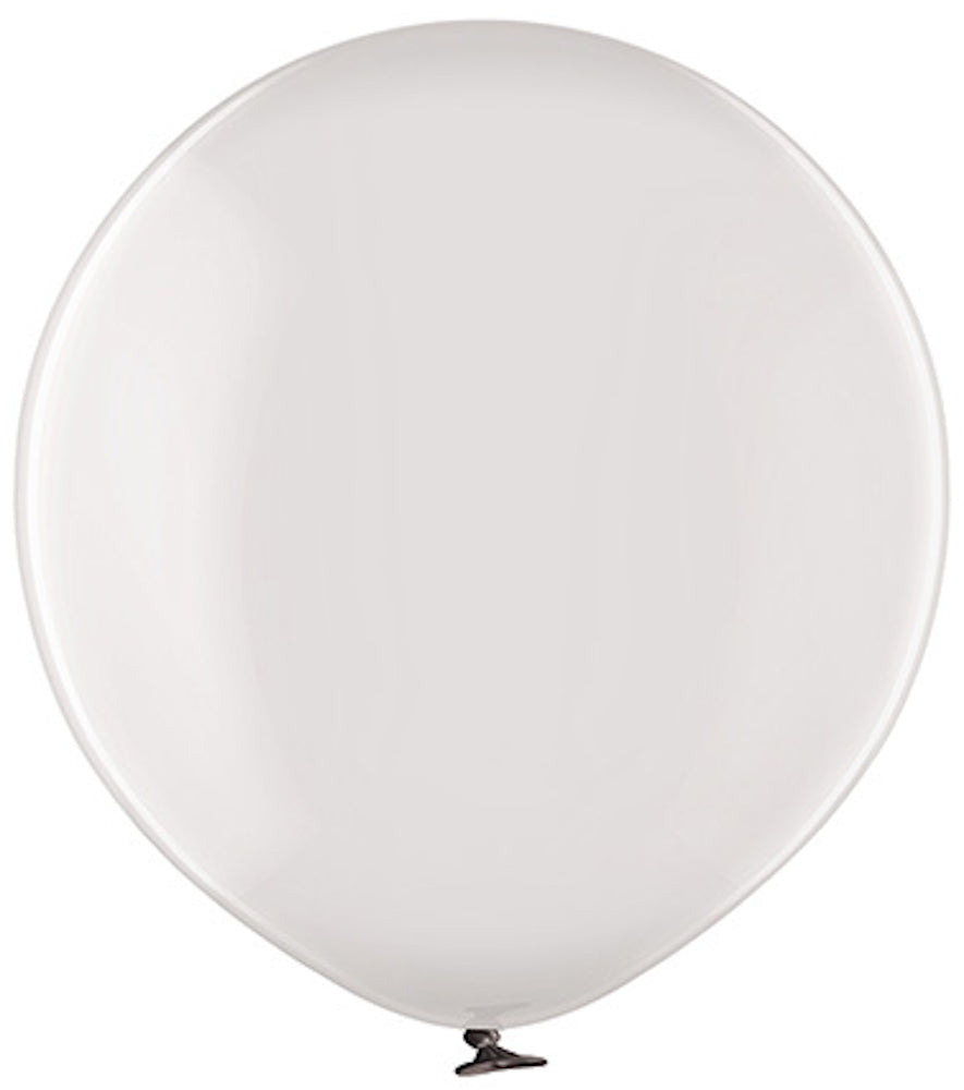 Belbal 040 Crystal Soap Grey Grau 90cm 36" B350 Latex Luftballons