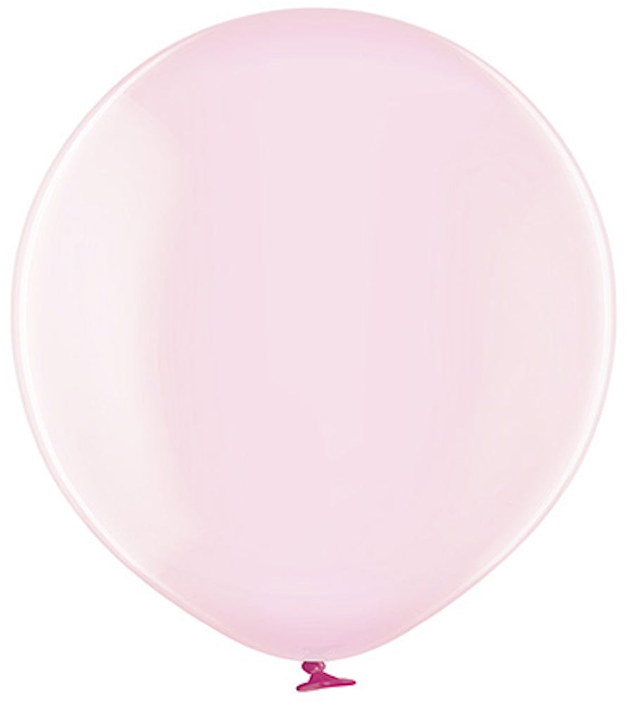 Belbal 044 Crystal Soap Pink 61cm 24" B250 Latex Luftballons