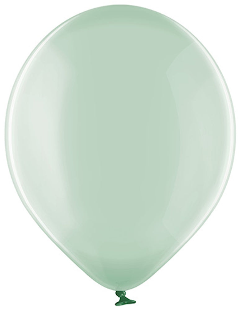 Belbal 045 Crystal Soap Green Grün 30cm 12" D11 Latex Luftballons