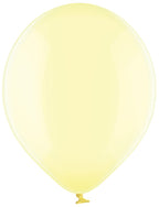 Belbal 046 Crystal Soap Yellow Gelb 30cm 12" D11 Latex Luftballons