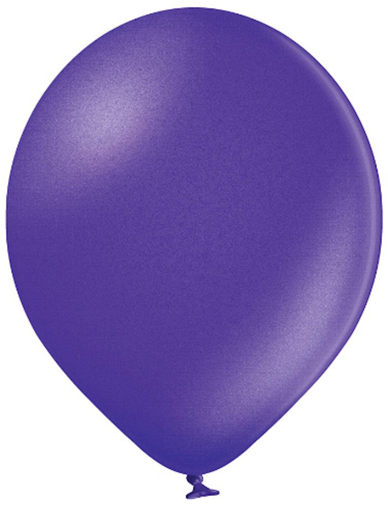 Belbal 062 Metallic Purple Lila 30cm 12" D11 Latex Luftballons