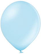 Belbal 073 Metallic Light Blue Blau 30cm 12" D11 Latex Luftballons