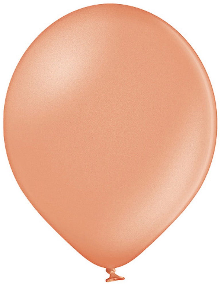 Belbal 091 Metallic Rose Gold 30cm 12" D11 Latex Luftballons