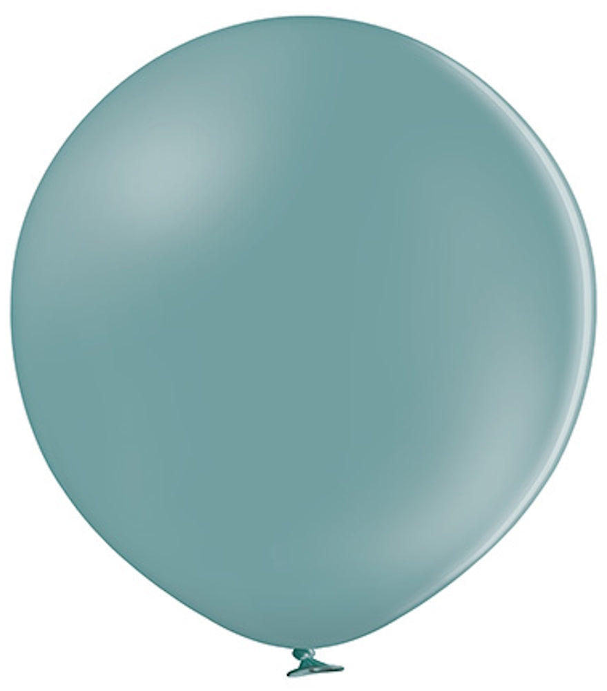 Belbal 415 Pastel Antique Blue Blau 61cm 24" B250 Latex Luftballons