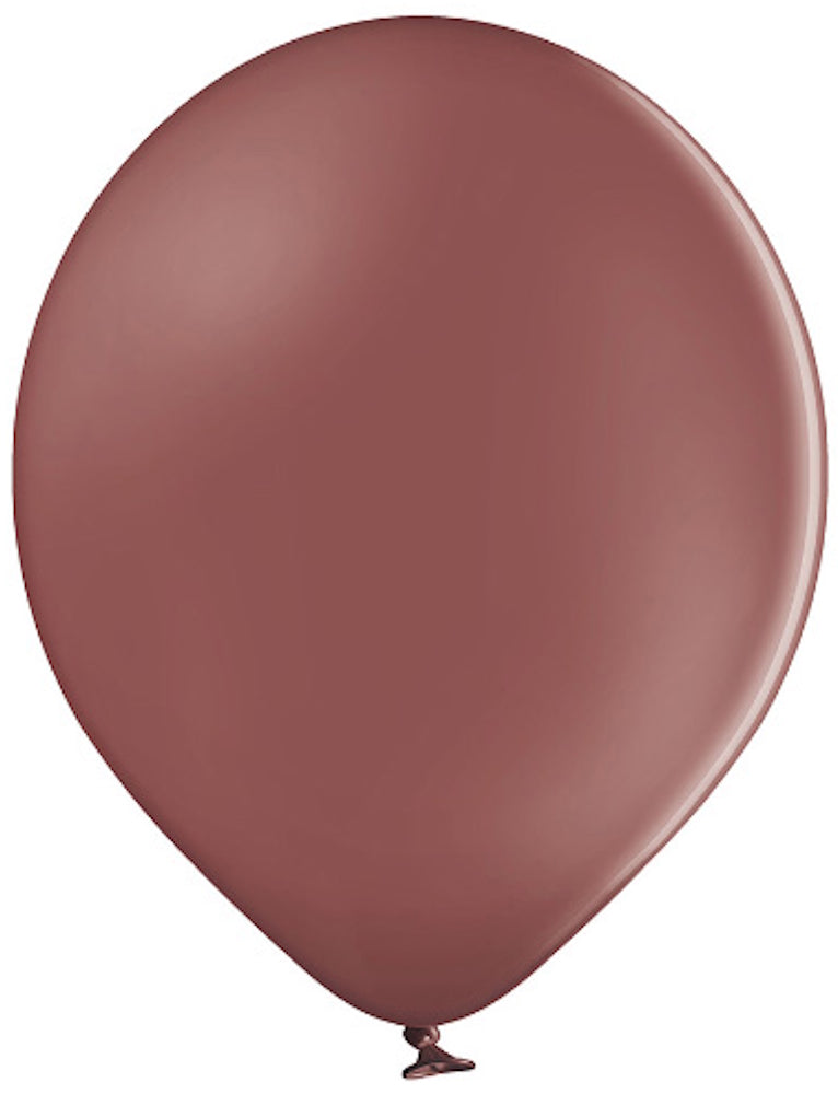 Belbal 486 Pastel Burlwood Braun 23cm 9" B75 Latex Luftballons