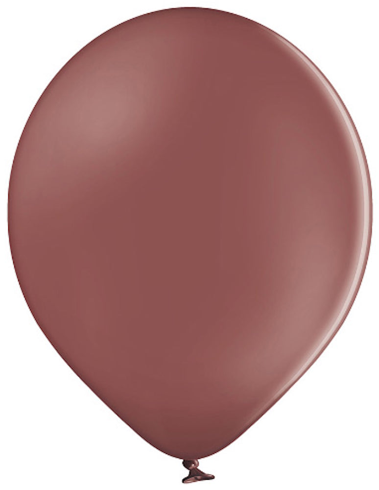 Belbal 486 Pastel Burlwood Braun 30cm 12" B105 Latex Luftballons
