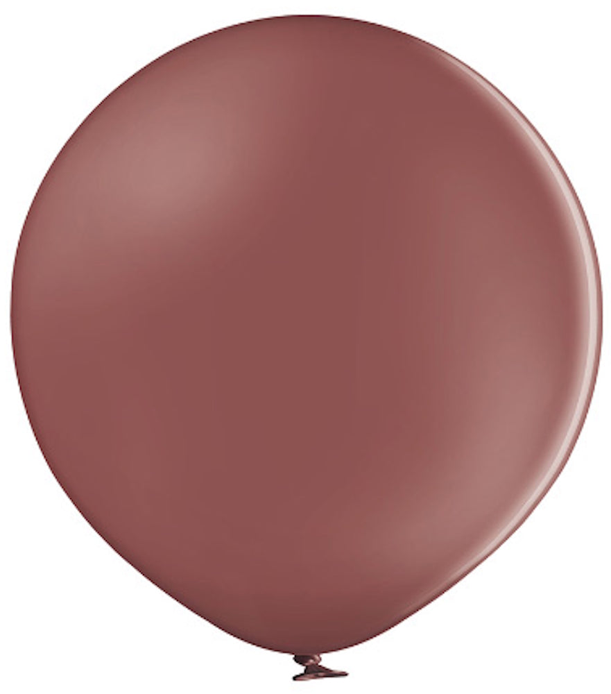 Belbal 486 Pastel Burlwood Braun 61cm 24" B250 Latex Luftballons