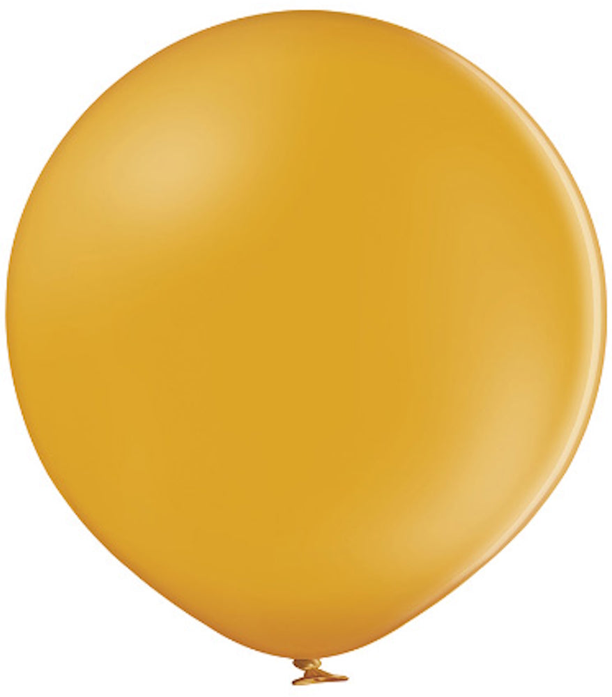 Belbal 491 Pastel Honey Yellow Gelb 90cm 36" B350 Latex Luftballons